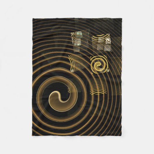 Hypnosis Abstracte kunst Fleece Deken (Voorkant)