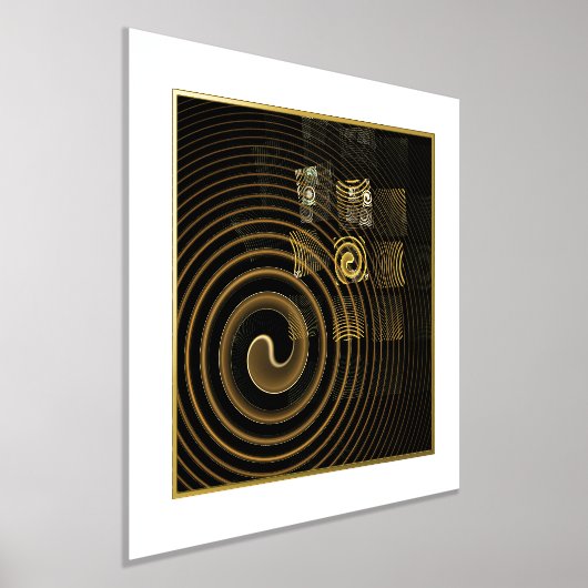 Hypnosis Abstracte kunst Folie Afdrukken (Laagn)