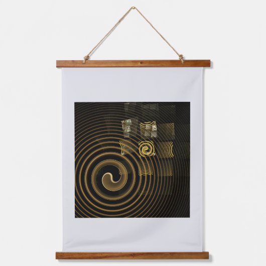 Hypnosis Abstracte kunst Hangend Wandkleed (Voorkant)