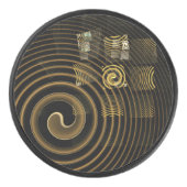 Hypnosis Abstracte kunst Hockey Puck (Voorkant)