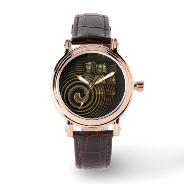 Hypnosis Abstracte kunst Horloge (Voorkant)