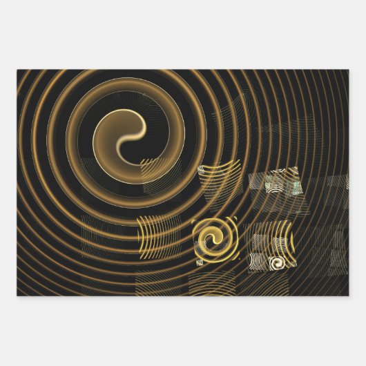 Hypnosis Abstracte kunst Inpakpapier Vel (Voorkant)