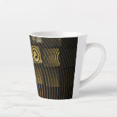 Hypnosis Abstracte kunst Latte Mok (Rechts)