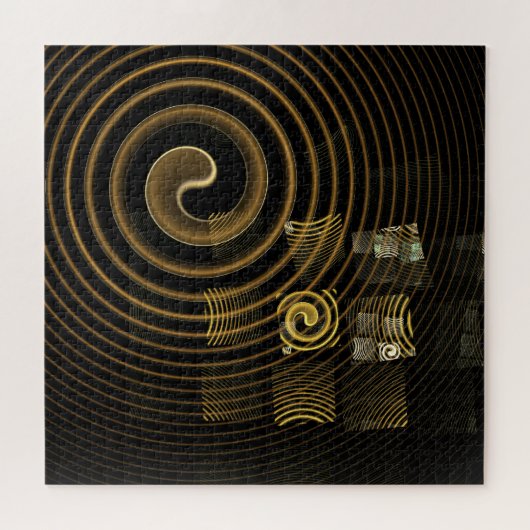 Hypnosis Abstracte kunst Legpuzzel (Horizontaal)