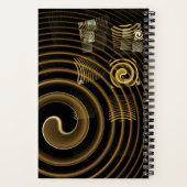 Hypnosis Abstracte kunst Notitieboek (Achterkant)