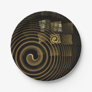 Hypnosis Abstracte kunst Papieren Bordje