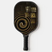 Hypnosis Abstracte kunst Pickleball Paddle (Achterkant)