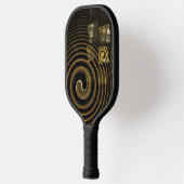 Hypnosis Abstracte kunst Pickleball Paddle (Links)