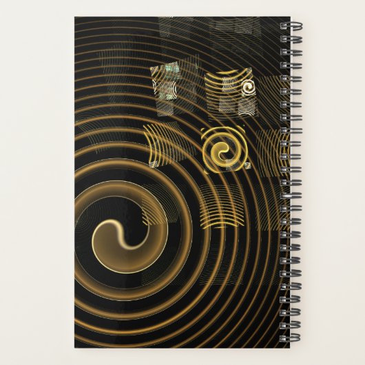 Hypnosis Abstracte kunst Planner (Achterkant)