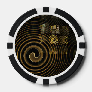 Hypnosis Abstracte kunst Poker Chips