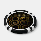 Hypnosis Abstracte kunst Poker Chips (Enkel)