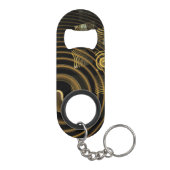 Hypnosis Abstracte kunst Sleutelhanger Flessenopener (Achterkant)