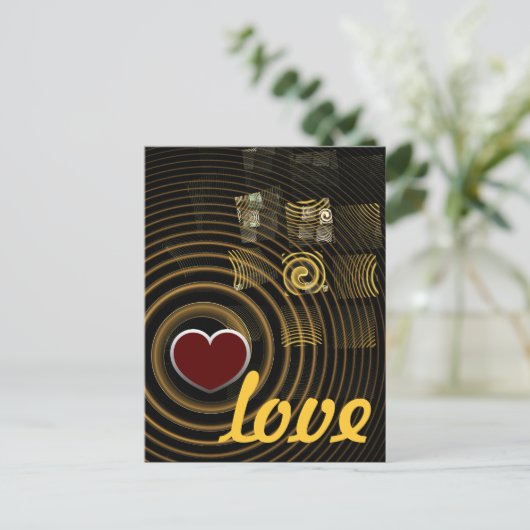 Hypnosis Love Briefkaart (Staand voorkant)