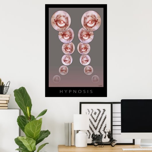 Hypnosis Poster (Thuiskantoor)