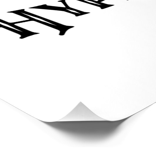 Hypnosis poster vertrouwt me dat ik hypnotherapeut (Hoek)