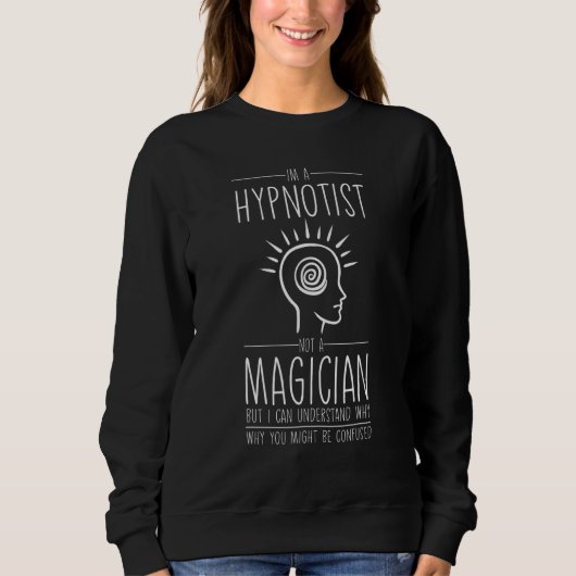 Hypnosis Sleep Hypnotist Spiral Get Hypnotiz Trui (Voorkant)