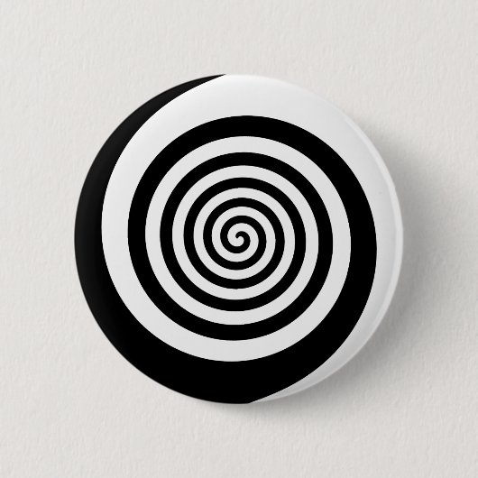 Hypnosis Spiral Button (Voorkant)