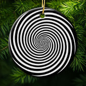 Hypnosis Spiral Keramisch Ornament