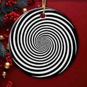 Hypnosis Spiral Keramisch Ornament