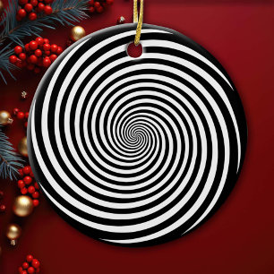 Hypnosis Spiral Keramisch Ornament
