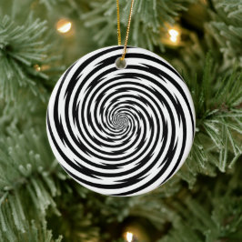 Hypnosis Spiral Keramisch Ornament