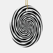Hypnosis Spiral Keramisch Ornament (Rechts)