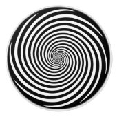 Hypnosis Spiral Keramische Knop (Voorkant)