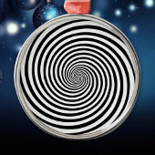 Hypnosis Spiral Metalen Ornament