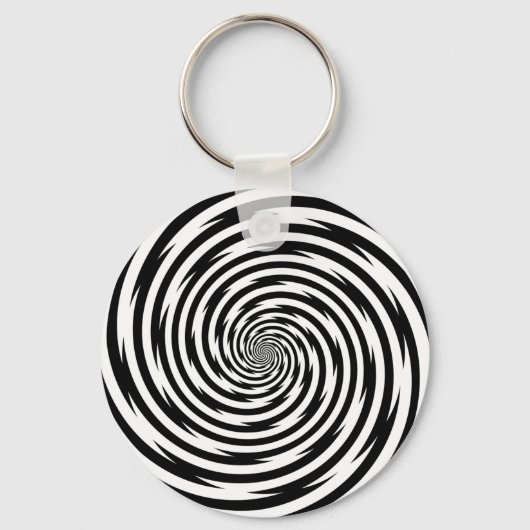 Hypnosis Spiral Sleutelhanger (Voorkant)