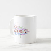 Hypnosis Word Art Koffiemok (Voorkant links)