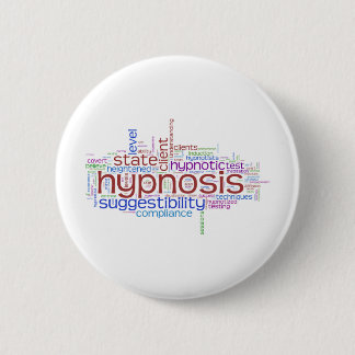 Hypnosis Word Art Ronde Button 5,7 Cm