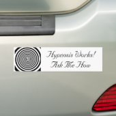 Hypnosis Works Bumper Sicker Bumpersticker (Op auto)