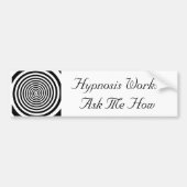 Hypnosis Works Bumper Sicker Bumpersticker (Voorkant)