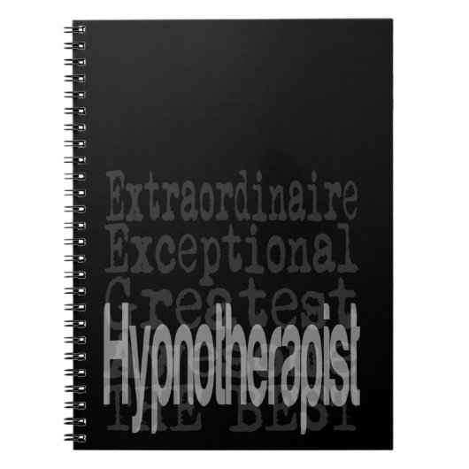 Hypnotherapeut Extraordinaire Notitieboek (Voorkant)