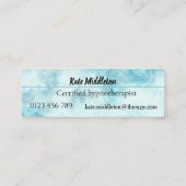 Hypnotherapeut Mini Visitekaartje (Achterkant)