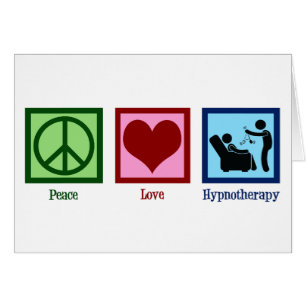 Hypnotherapeut Peace Love Hypnotherapiekaart