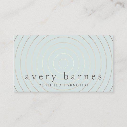 Hypnotherapie Hypnotherapeut Visitekaartje (Voorkant)