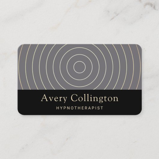 Hypnotherapie Hypnotherapeutisch Visitekaartje (Voorkant)