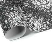 Hypnotic Abstract Black And White Modern Art Cadeaupapier (Rol Hoek)