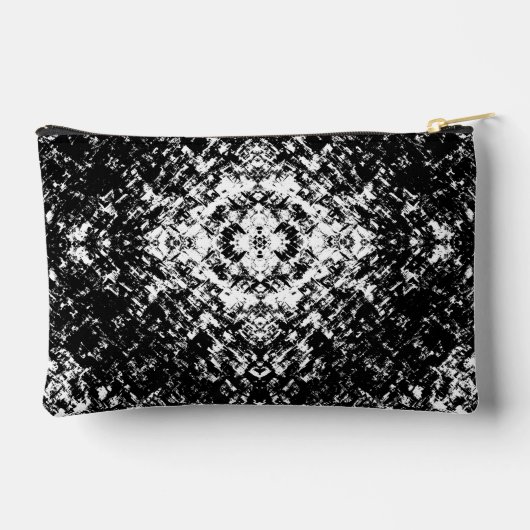 Hypnotic Abstract Black And White Modern Art Etui (Achterkant)
