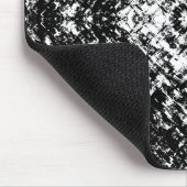 Hypnotic Abstract Black And White Modern Art  Muismat (Hoek)