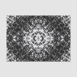 Hypnotic Abstract Black And White Modern Art  Tissuepapier