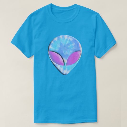 Hypnotic Alien Tie Dye T-shirt (Design voorkant)