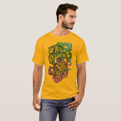 Hypnotic Amorphous Phantasmagoric Modern Groovy T-shirt (Voorkant volledig)
