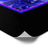 Hypnotic Blues Poster (Hoek)