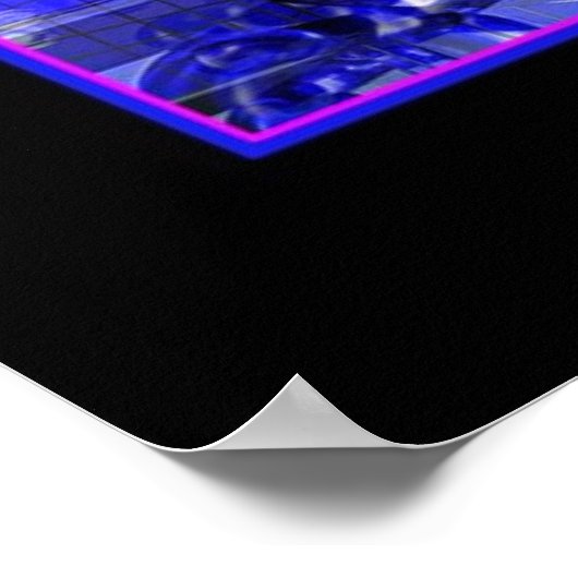 Hypnotic Blues Poster (Hoek)