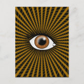 Hypnotic Brown Eye Briefkaart (Voorkant)