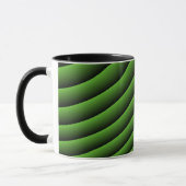 Hypnotic Green Wavy Lines Mok (Links)
