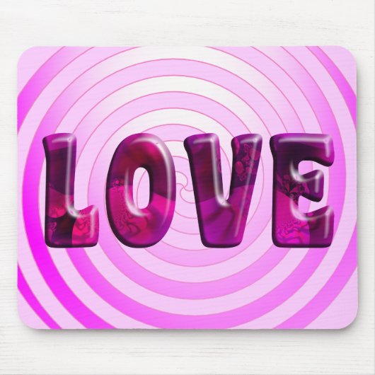 Hypnotic Love Mousepad Muismat (Voorkant)