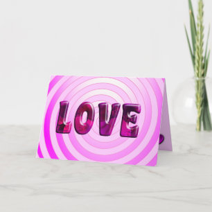 Hypnotic Love Valentijnsdag Wenskaart Feestdagen Kaart